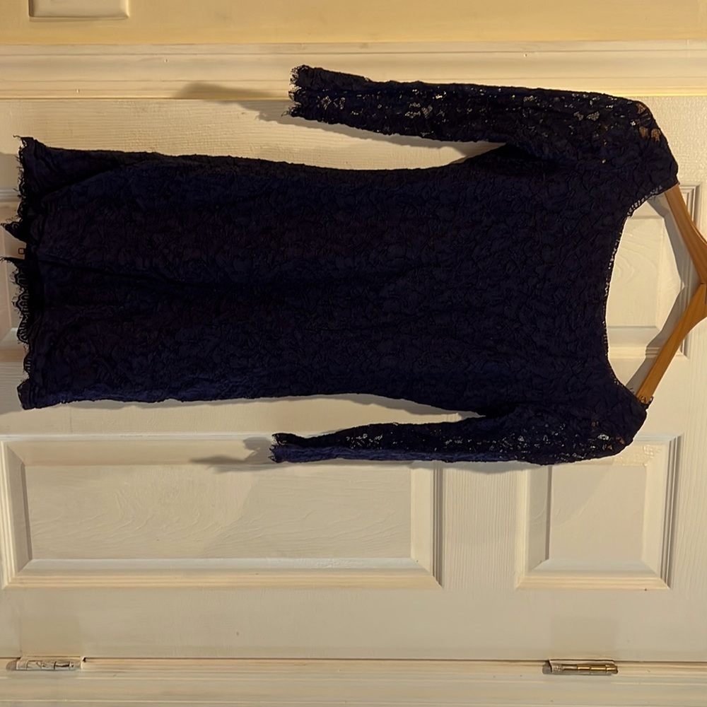 Diane von furstenberg Zarita sheath, great zipper down the back - Picture 1 of 4